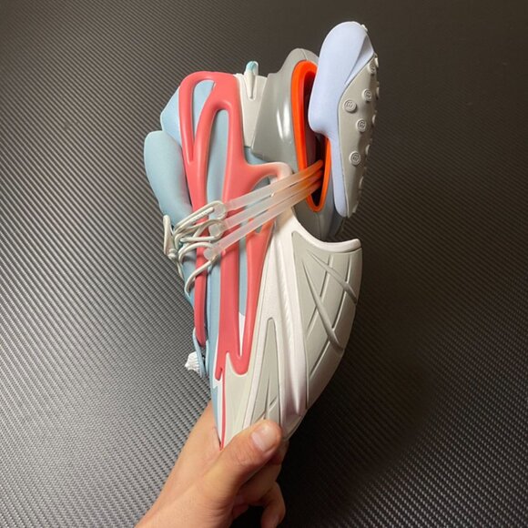 Balmain Blue & Pink Unicorn Sneakers Balmain - Picture 5 of 9